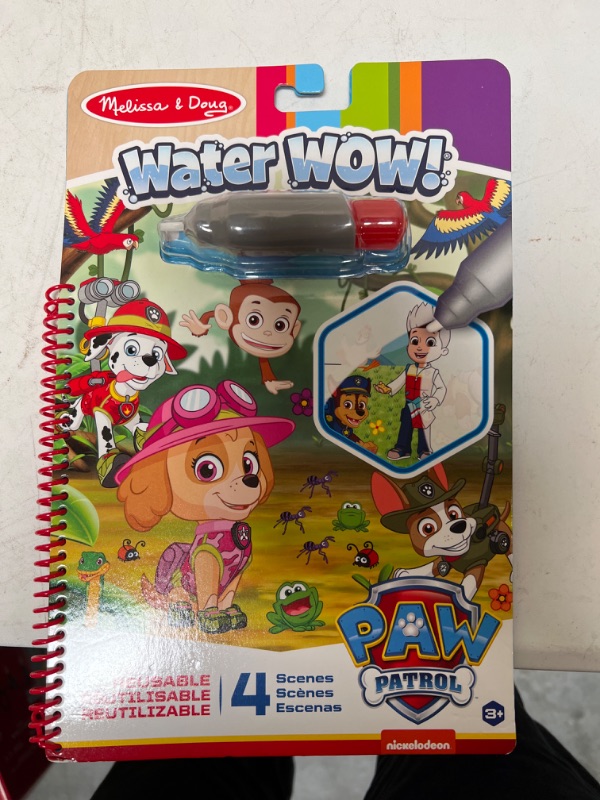 Photo 2 of Melissa & Doug PAW Patrol Water Wow! Skye Water Reveal Travel Book Activity Pad | 3+ | Gift for Boy or Girl