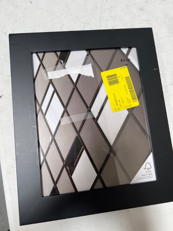 Photo 1 of 8" x 10" Wide Single Picture Frame Black - Made By Design™