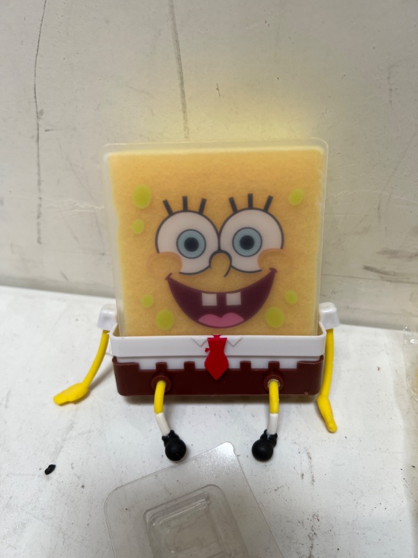 Photo 2 of 2-pack Spongebob Sponges with Sponge holder 