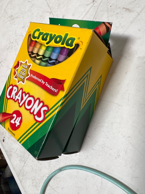 Photo 2 of 24 Pack Crayons, Classic Colors, Crayons For Kids, School Crayons, Assorted Colors - 24 Crayons Per Box - 2 Boxes