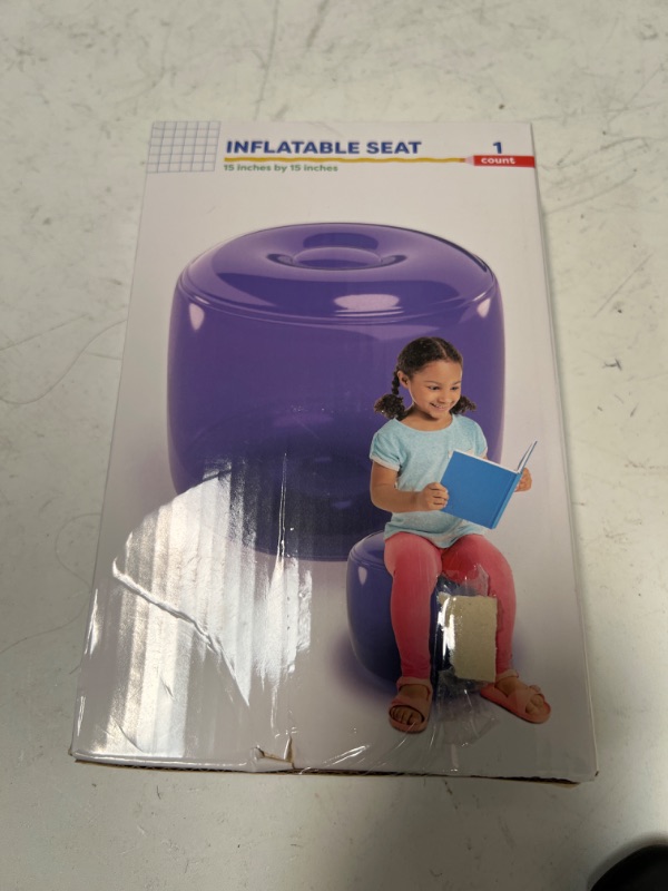 Photo 2 of New Target’s Kids purple Inflatable Seat 15” x 15”