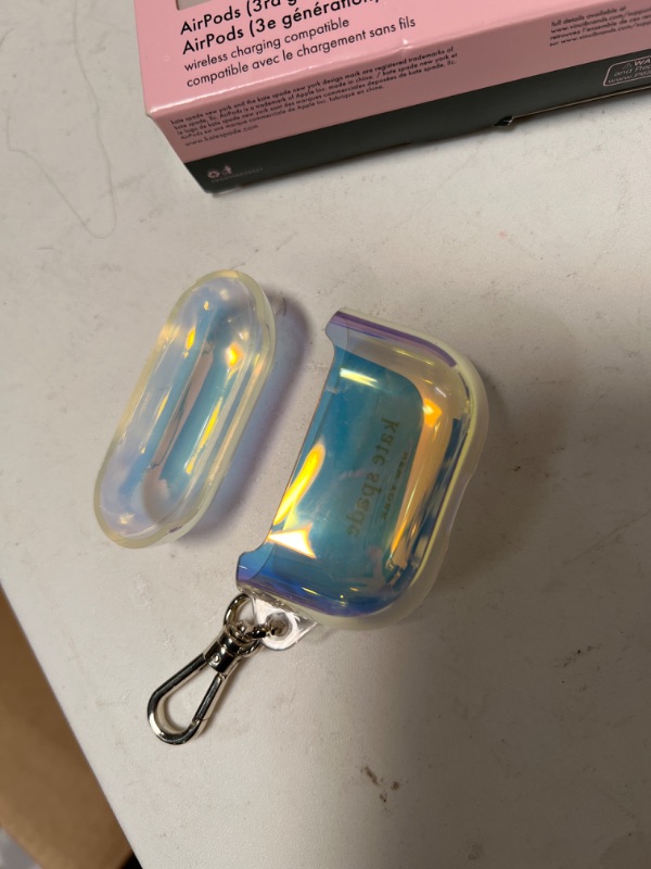 Photo 3 of kate spade new york Protective Case for AirPods (3rd generation) Iridescent