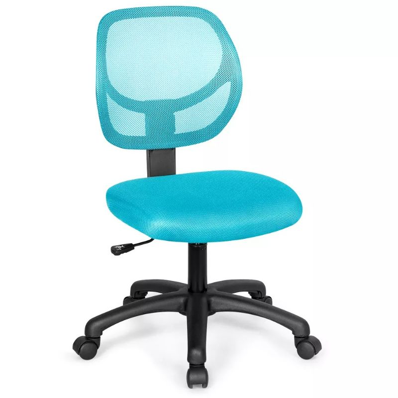 Photo 1 of Costway Mesh Office Chair Low-Back Armless Computer Desk Chair Adjustable Height