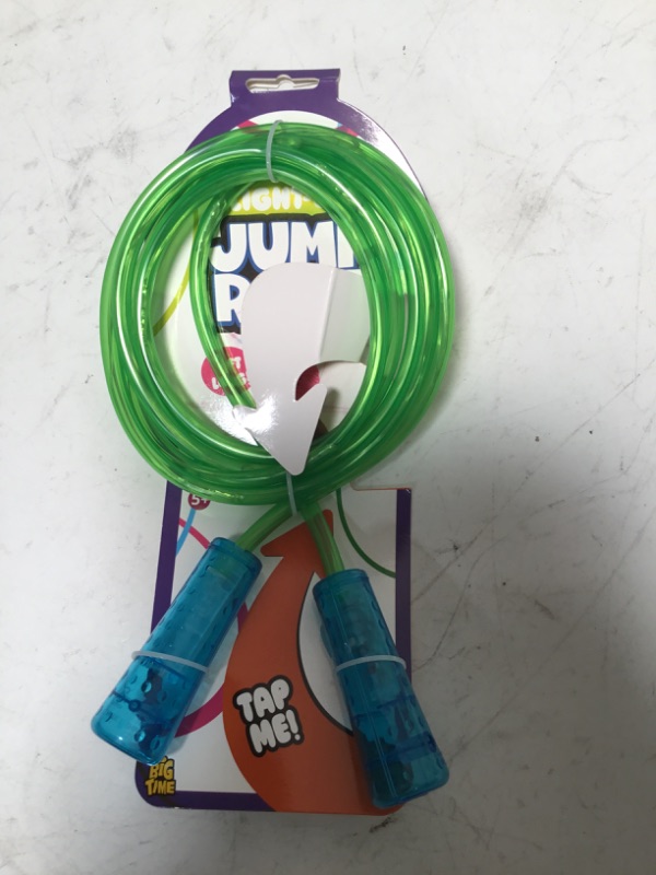 Photo 2 of 2-pack Bigtime Light up Jump Rope (Green) 