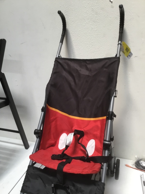 Photo 3 of Disney Baby Mickey Mouse Umbrella Stroller with Basket
