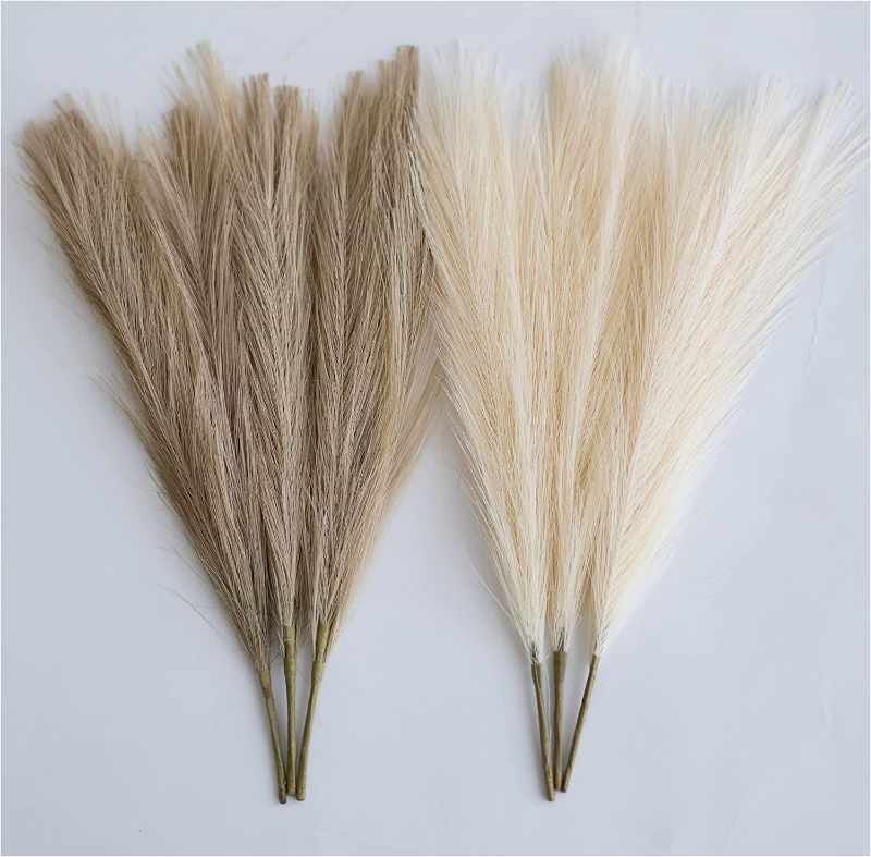 Photo 1 of Taupe Pampas Grass Decorum, Bedroom, Bathroom, Backyard, 37" 