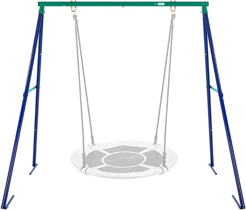 Photo 1 of VIVOHOME Metal Frame Full Steel Swing Stand, Hold up to 440 lbs, Saucer Swing NOT Included