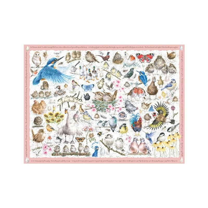 Photo 1 of PUZZLE003 - 'GARDEN BIRDS' JIGSAW PUZZLE
