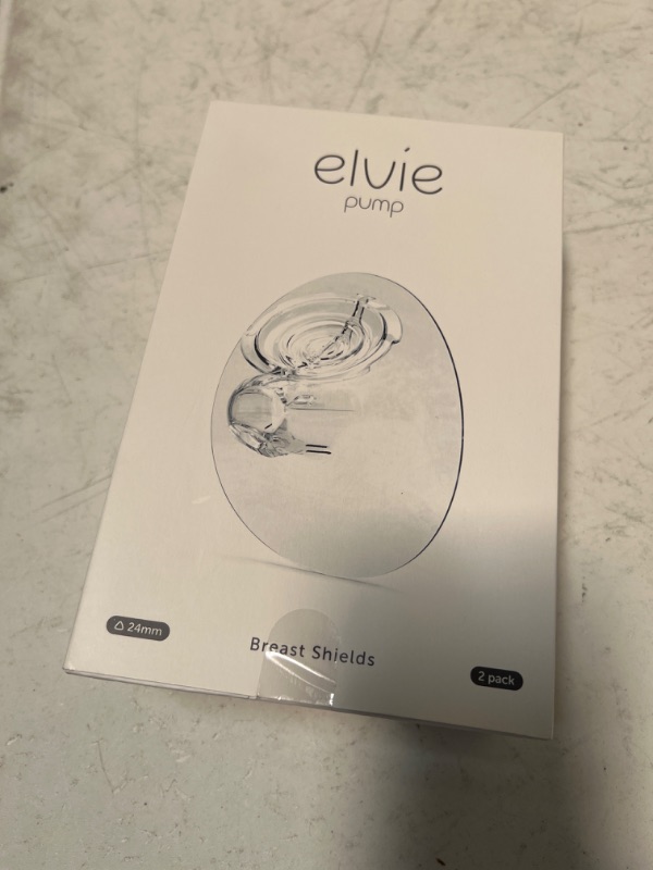 Photo 2 of Elvie Pump Breast Shield - 24mm | 2 Pack Nipple Shield Flange for Pumping Breast Milk | Breast Feeding Essentials for Electric Breast Pumps | BPA Free Breast Shells | Breast Pump Bra Compatible
