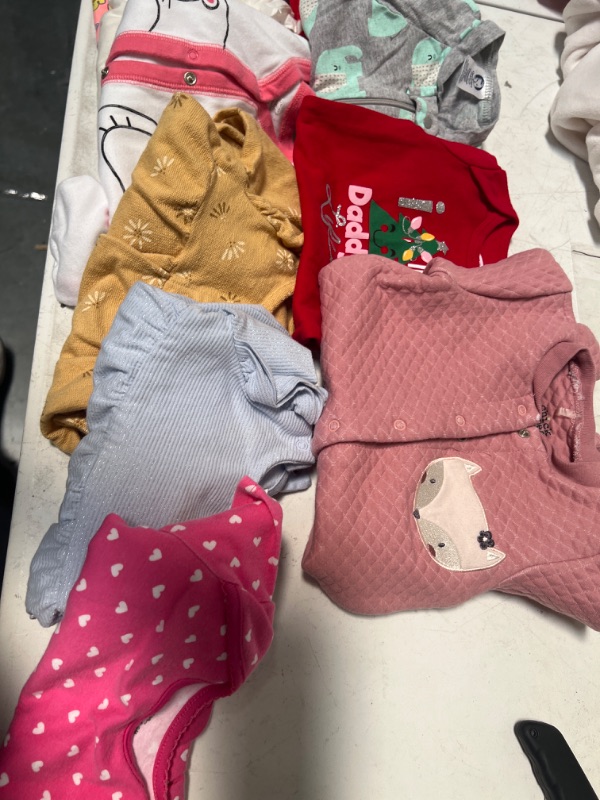 Photo 1 of 10-pack Babygirl Clothes, Variety Designs, Multi-Colored 3-9 Months