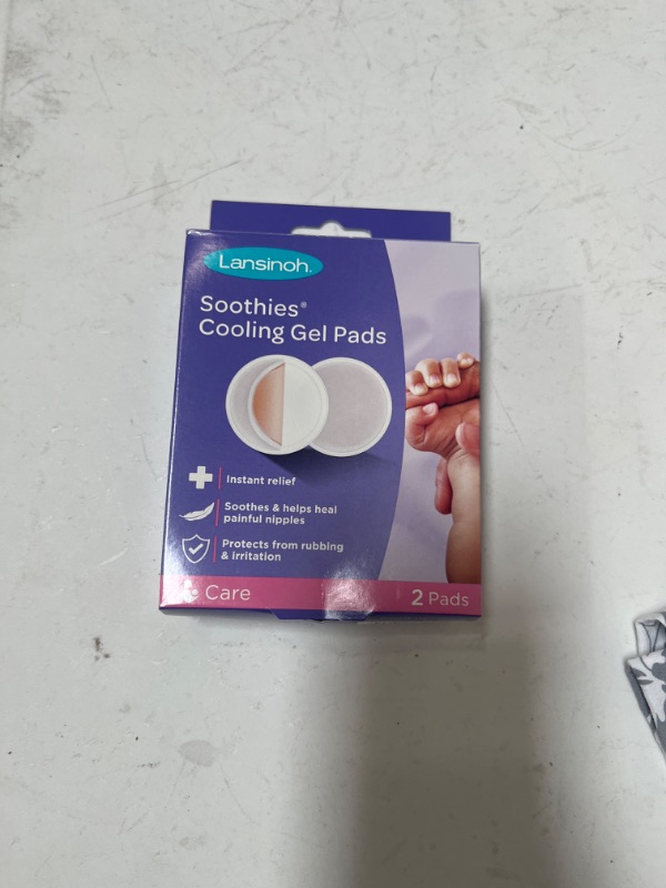 Photo 2 of Lansinoh Soothies Cooling Gel Pads, 2 Count, Breastfeeding Essentials, Provides Cooling Relief for Sore Nipples
