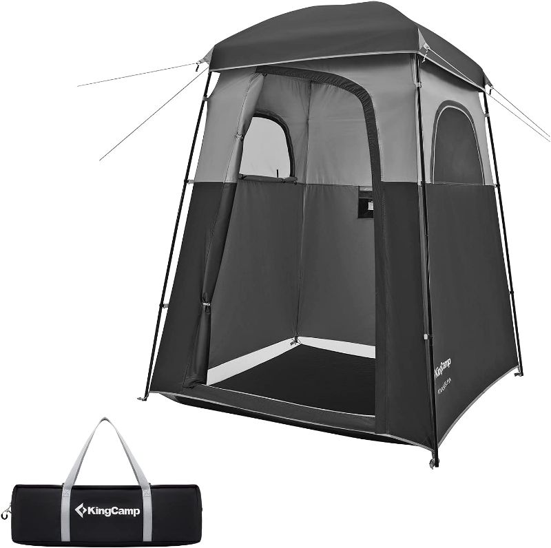 Photo 1 of KingCamp Oversize Outdoor Easy Up Portable Dressing Changing Room Shower Privacy Shelter Tent
