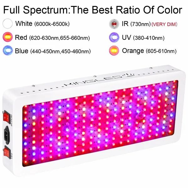 Photo 2 of KINGPLUS - 2000W DOUBLE CHIPS LED GROW LIGHT FULL SPECTRUM FOR GREENHOUSE AND INDOOR PLANT FLOWERING GROWING (10W LEDS)