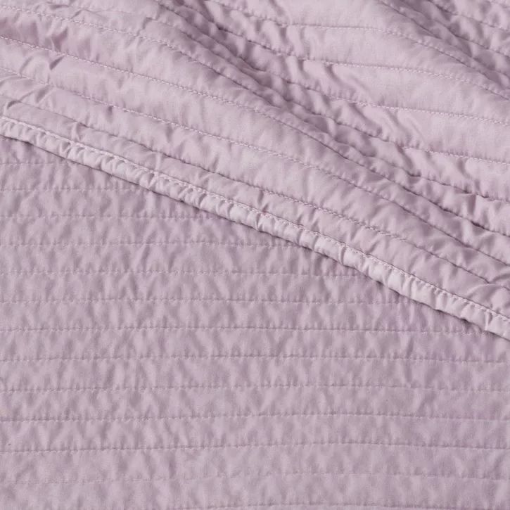 Photo 3 of Room Essentials - Full/Queen Garment Washed Microfiber Quilt - light purple
