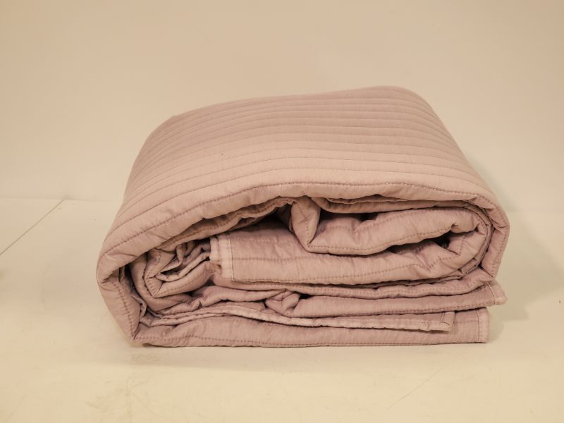 Photo 5 of Room Essentials - Full/Queen Garment Washed Microfiber Quilt - light purple