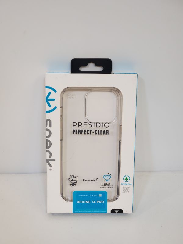 Photo 3 of SPECK - IPHONE 14 PRO CLEAR PHONE CASE 