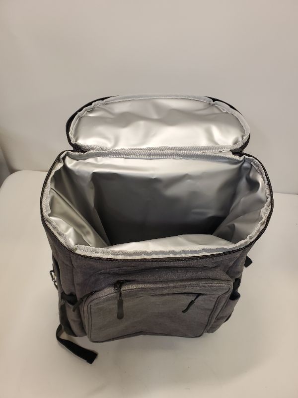Photo 2 of  GRAY COOLER BACKPACK WITH BOTTLE OPENER