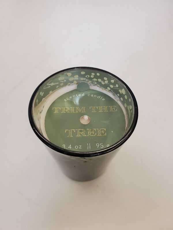 Photo 1 of TRIM THE TREE SCENTED CANDLE - 3.4 OZ 