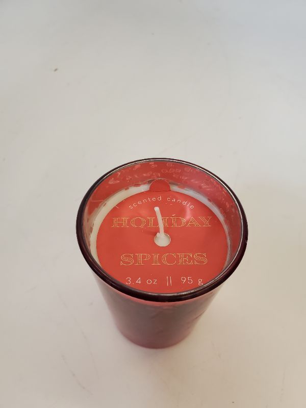 Photo 1 of HOLIDAY SPICES SCENTED CANDLE - 3.4 OZ 