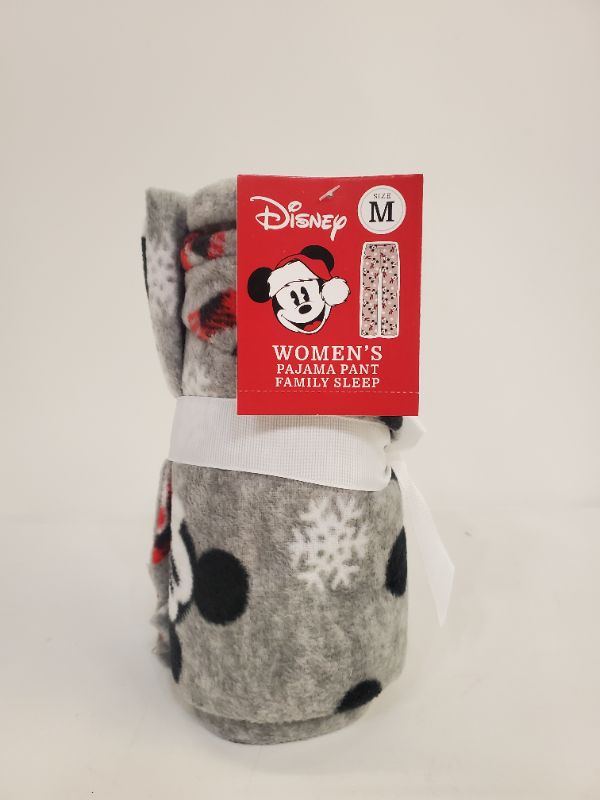 Photo 2 of Holiday Mickey Mouse Fleece Women's Pajama Pants - SIZE M