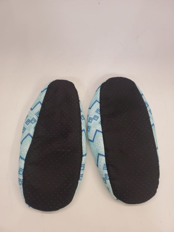 Photo 3 of FAIR ISEL SLIPPER - SNOWFLAKE - BLUE - SIZE L/XL 