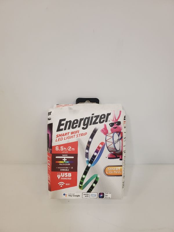 Photo 3 of Energizer Multicolor & White Smart LED Light Strip EIS2-1000-RGB