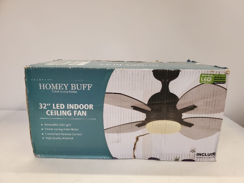 Photo 3 of Homeybuff Ceiling Fan with Lights Remote Control