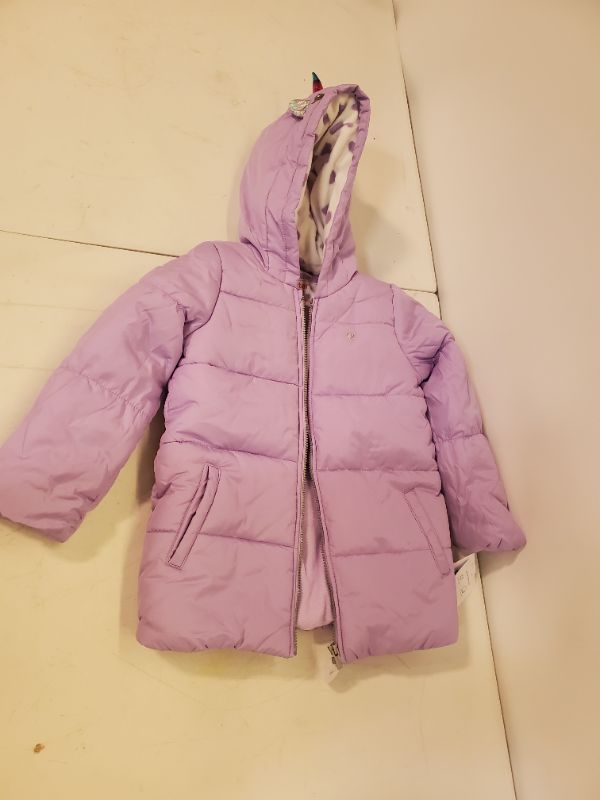 Photo 7 of Carter's Girls Hw Snowsuit C2177s98 - Purple Unicorn - size L 6x