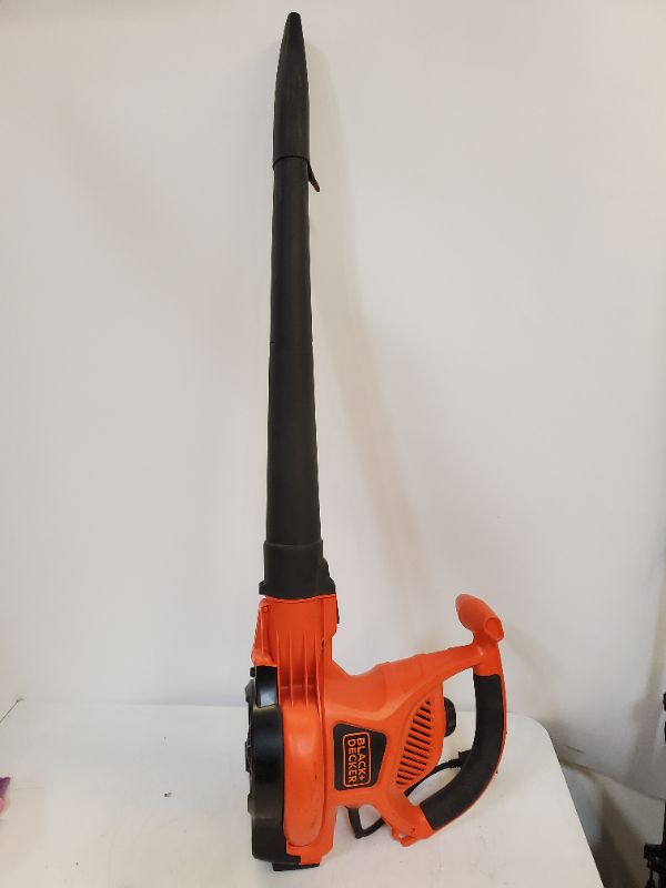 Photo 1 of BLACK+DECKER Leaf Blower & Leaf Vacuum, 3-in-1, 12-Amp, 250-MPH, 400-CFM (BV6000) 