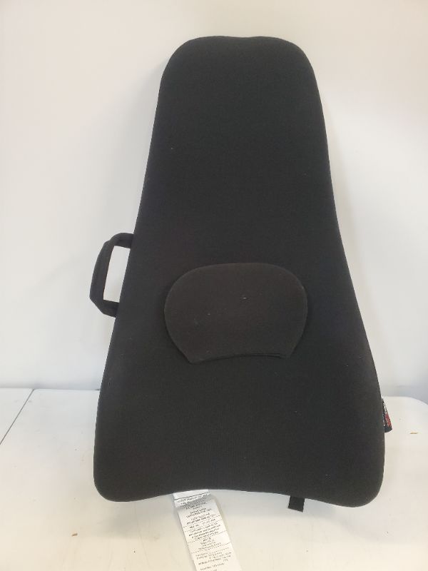 Photo 4 of ObusForme Highback Backrest Support - Extra Tall Padded Seat Cushion and Lumbar Support Pillow, Portable  with Soft and Durable Foam