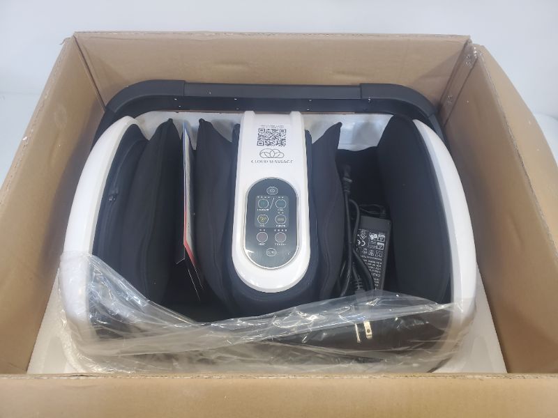 Photo 6 of Cloud Massage Shiatsu Foot Massager Machine - Increases Blood Flow Circulation, Deep Kneading, with Heat Therapy - Deep Tissue, Plantar Fasciitis, Diabetics, Neuropathy (with Remote)