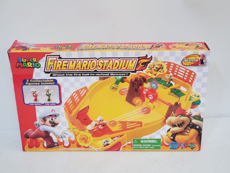 Photo 2 of EPOCH Super Mario Fireball Stadium from, Multiplayer Tabletop Action Game for Ages 5+