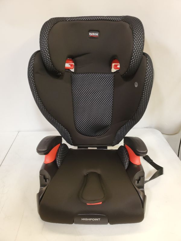 Photo 5 of Britax Highpoint 2-Stage Belt-Positioning Cool Flow Booster Car Seat -  Gray 