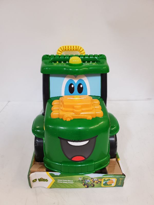 Photo 3 of John Deere Johnny Tractor Ride-On Toy with Lights and Sounds – 12m+