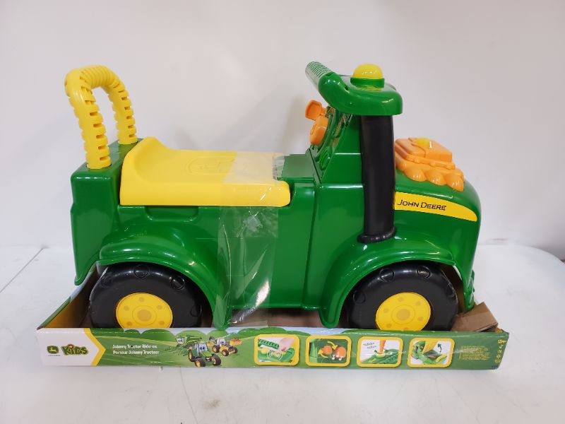 Photo 2 of John Deere Johnny Tractor Ride-On Toy with Lights and Sounds – 12m+