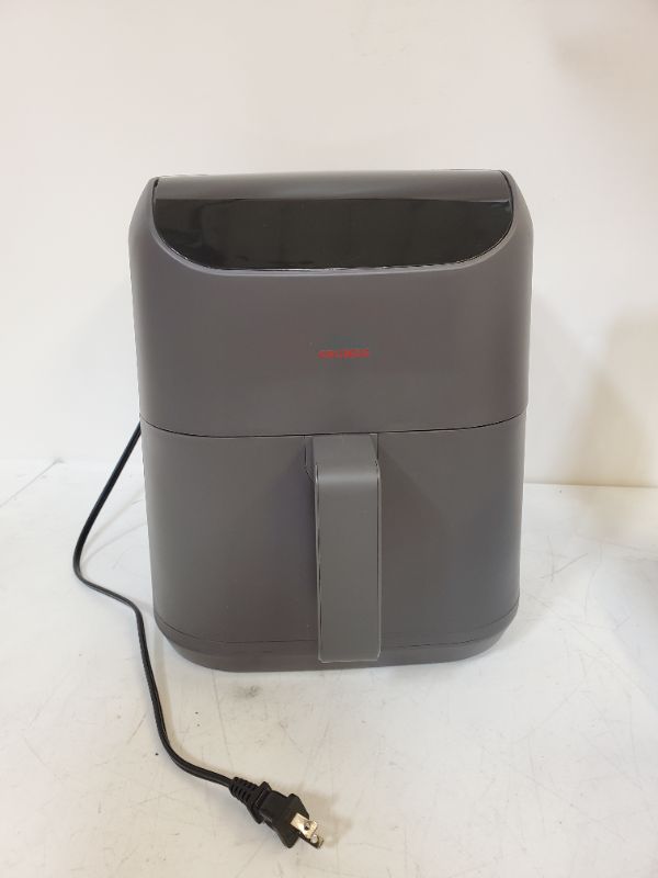 Photo 1 of CRUXGG 6-In-1 Digital Touchscreen Countertop Air Fryer - Smoke Gray