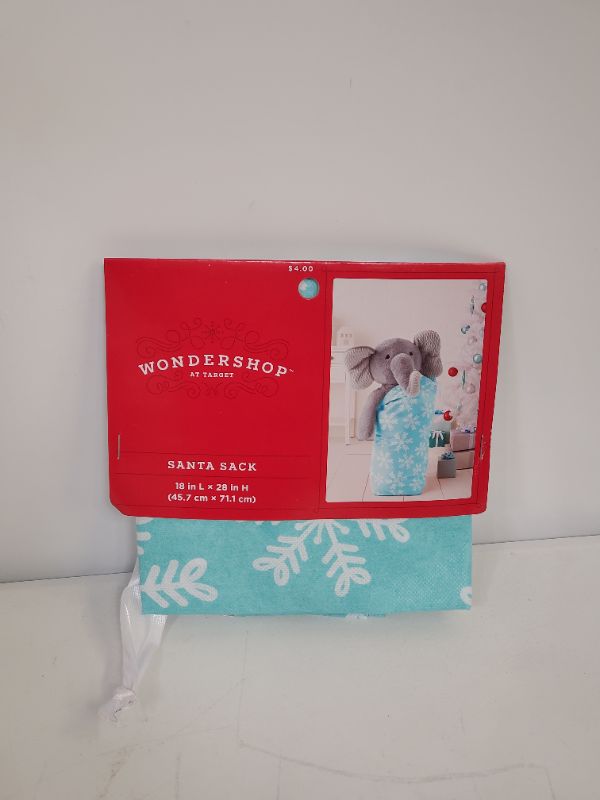 Photo 4 of 2 PACK GIFT SET  - INCLUDES (1 PACK OF WONDERSHOP
SANTA SACK - 18 in L x 28 in H ) & (1 -PACK OF WONDERSHOP -  4 PC GIFT CARD HOLDERS SET)