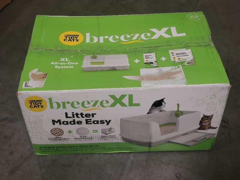 Photo 2 of Purina Tidy Cats Breeze Litter System System Starter Kit XL 