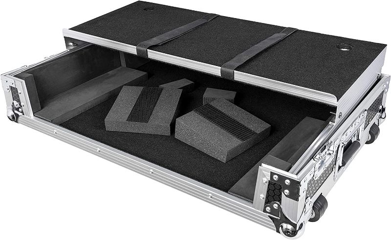 Photo 1 of Headliner Los Angeles Flight Case for Rane One w/Laptop Platform and Wheels, Black, HL10005 ***case only***