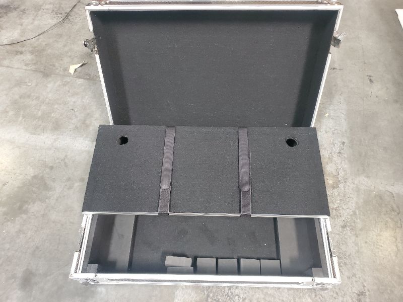 Photo 8 of Headliner Los Angeles Flight Case for Rane One w/Laptop Platform and Wheels, Black, HL10005 ***case only***