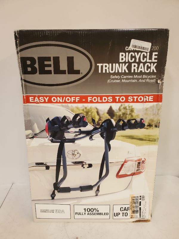 Photo 2 of Bell Cantilever 200 2-Bike Trunk Rack - Black