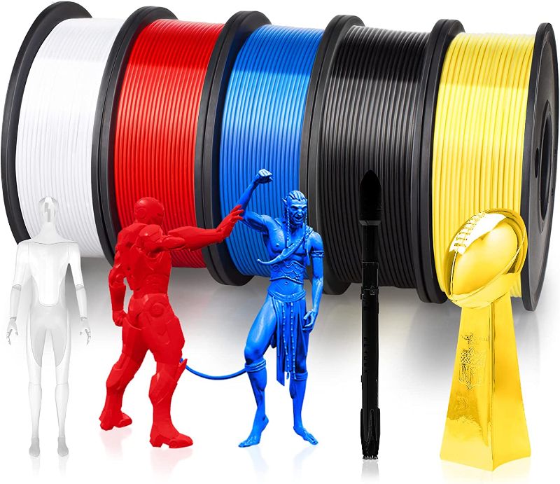 Photo 1 of 3D genius -  PLA 3D Pen Filament Bundle +0. 5 kg- 6 Colors 3D Pen Filament