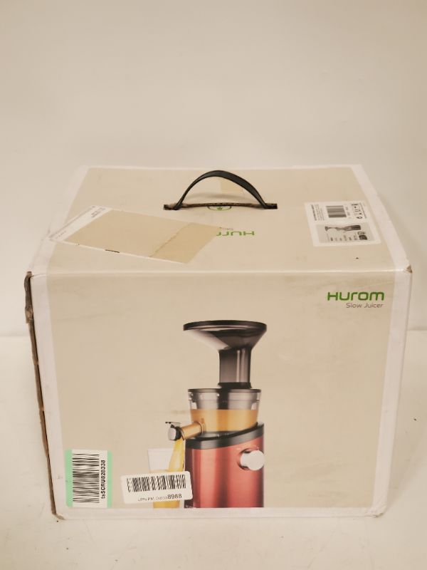 Photo 3 of Hurom H101 Easy Clean Slow Juicer - Pearl Black