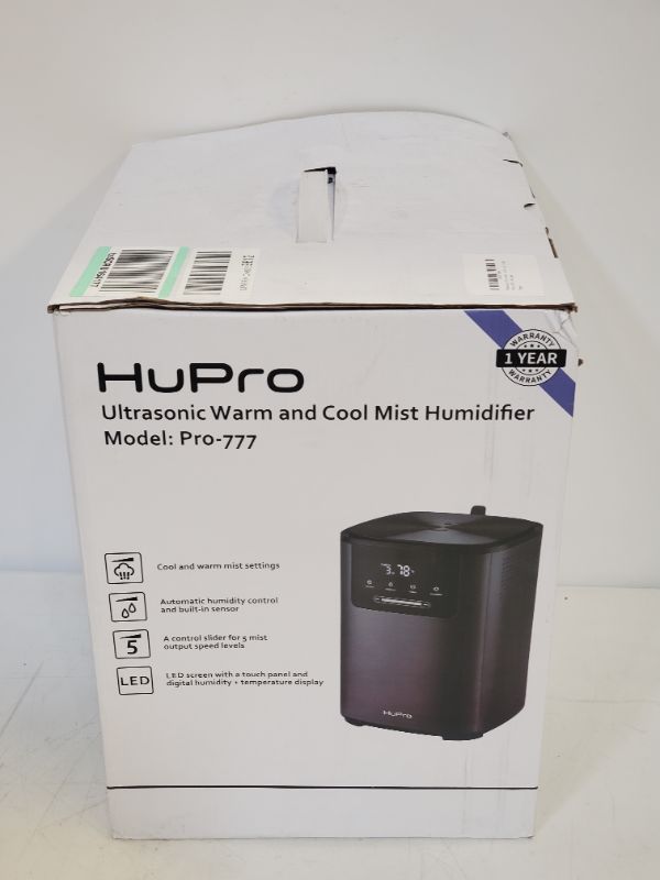 Photo 4 of HuPro Ultrasonic Warm and Cool Mist Humidifier -  Model: Pro-777