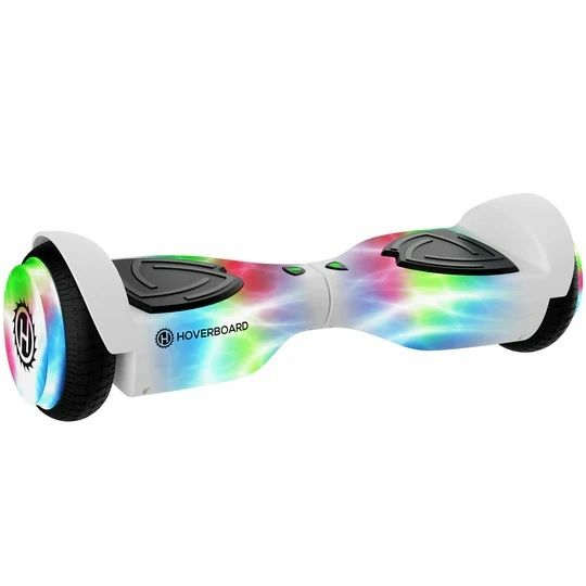Photo 1 of Pilot LUMINOUS Hoverboard for Kids Ages 6-12, Hover Board with Music Speaker & LED Wheel Lights, All Terrain Hoverboard Gift for Boys Girls Teenagers, Self Balancing Scoters with Safety UL2272 Certification - white 