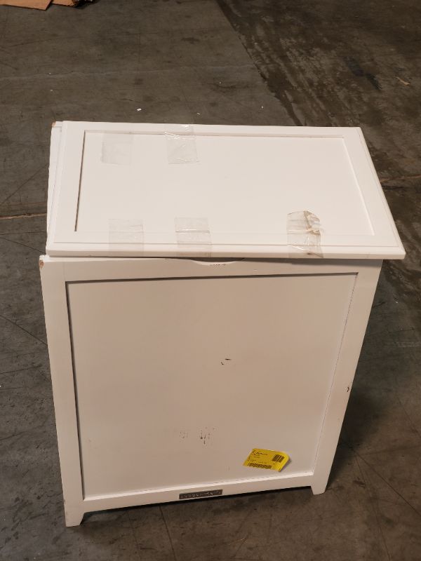 Photo 6 of Oceanstar  Storage Laundry Hamper, White