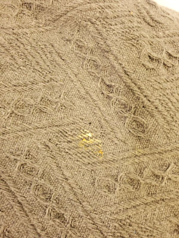 Photo 2 of  Knit Tassel Fringe King Blanket in Light Gray