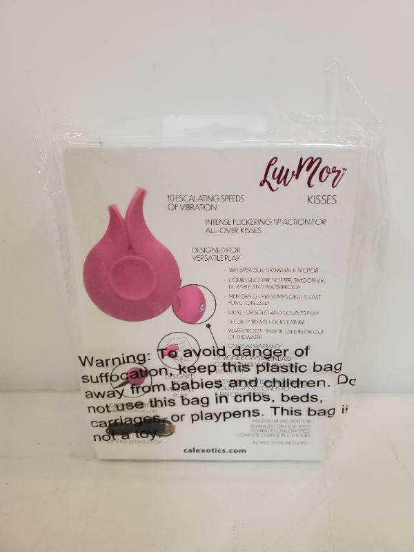 Photo 6 of CALEXOTICS LUVMOR KISSES VIBRATOR - ADULT TOY