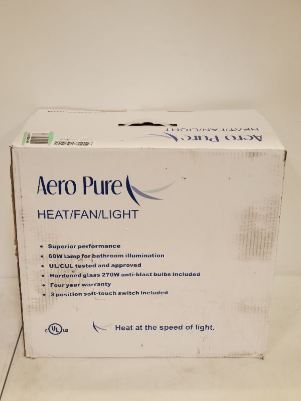 Photo 3 of Aero Pure HEAT/FAN/LIGHT