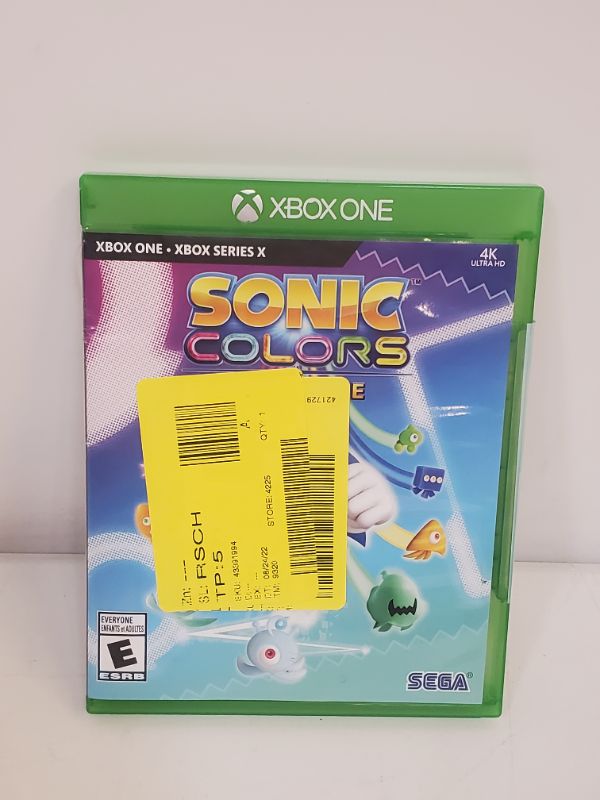 Photo 2 of Sonic Colors Ultimate: Standard Edition - Xbox Series X  XBOX ONE Video Game